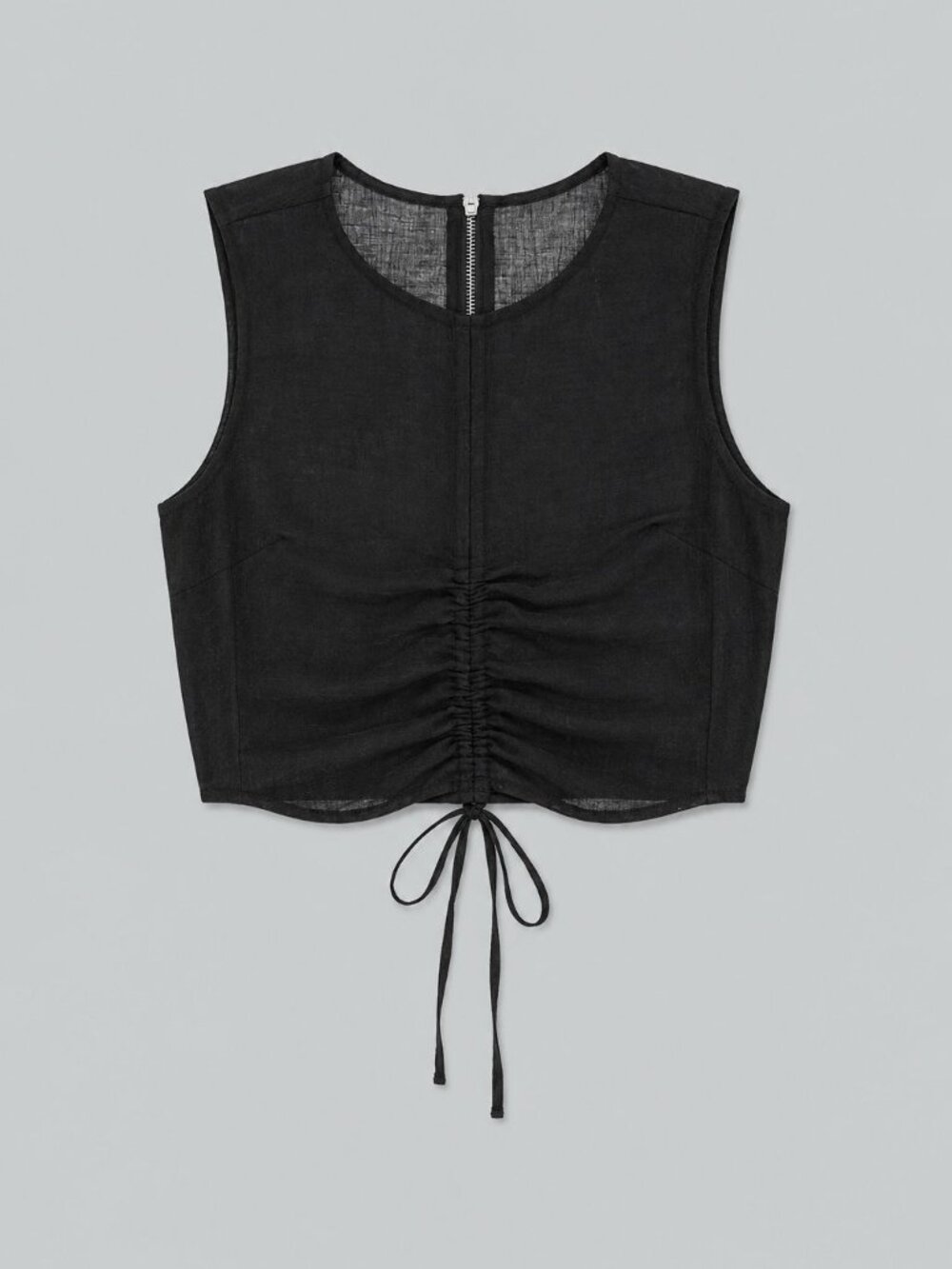 Cinched Top - Black